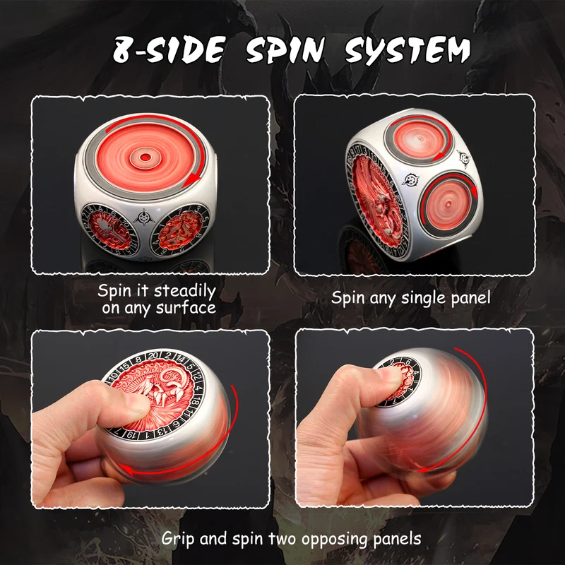 Arcane Nexus - Worldcore - 8-1 Dice Dice Spinner