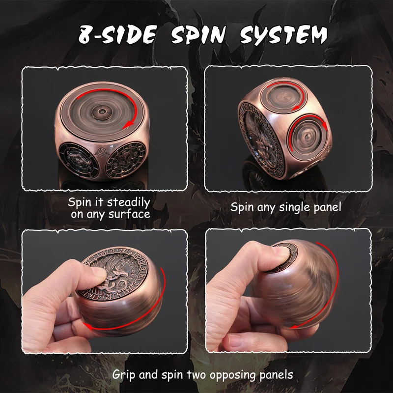 Arcane Nexus - Worldcore - 8-1 Dice Dice Spinner