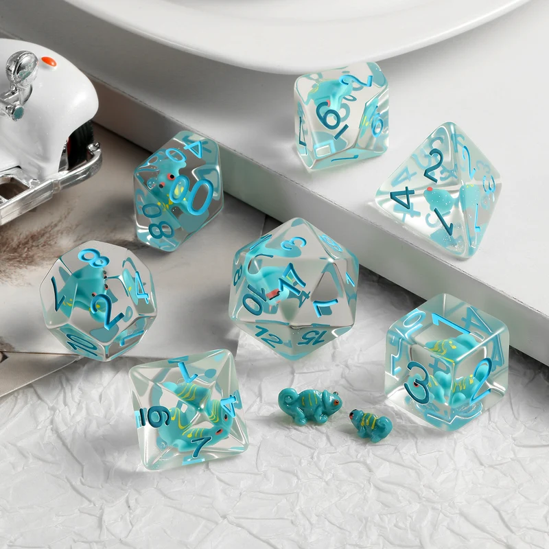 Dice Familiar - Bubbles the Chameleon