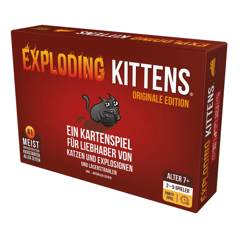Exploding Kittens - Kartenspiel ab 7 Jahren