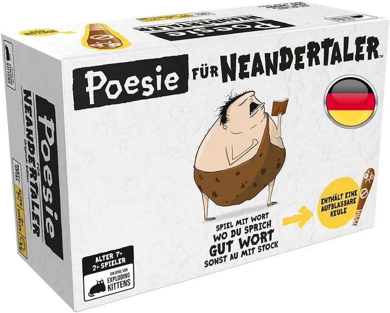 Poesie für Neandertaler – Wortspiel ab 7 Jahren