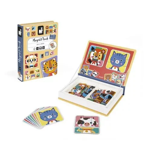Magnéti'book Mix & Match Tiere, 72 Magnete