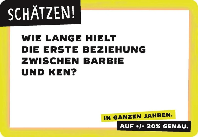 Cliquenquiz Partyspiel – Moses