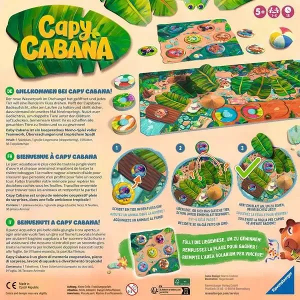 Capy Cabana Gedächtnisspiel