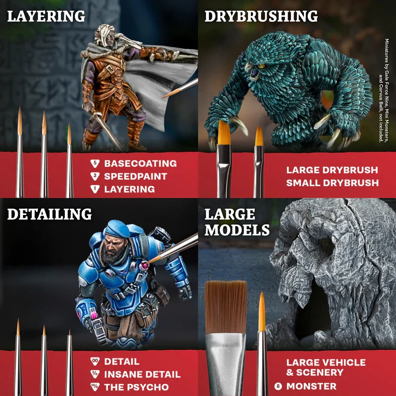 Army Painter - Pinsel Sets