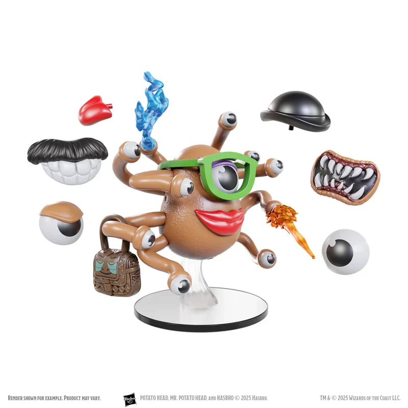 D&D Potato Head Beholder