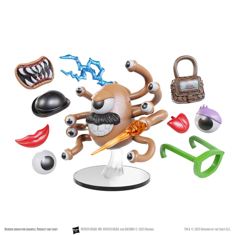 D&D Potato Head Beholder