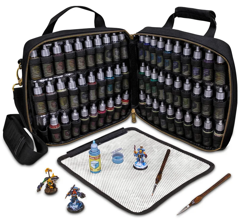 Tabletop Miniature Figure Paint Case