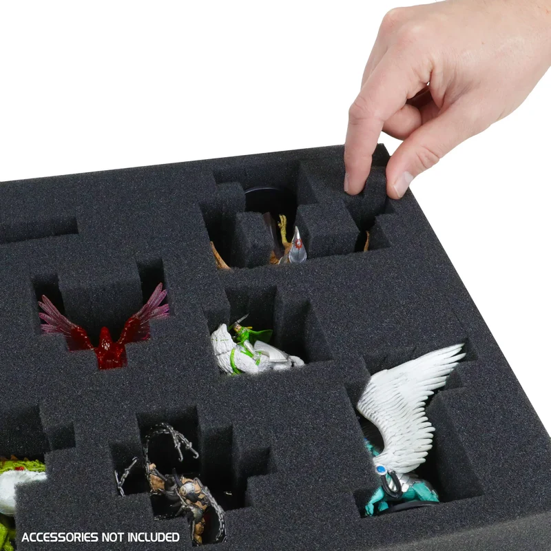 Wide Base Miniature Figure Vault - Umhängetasche