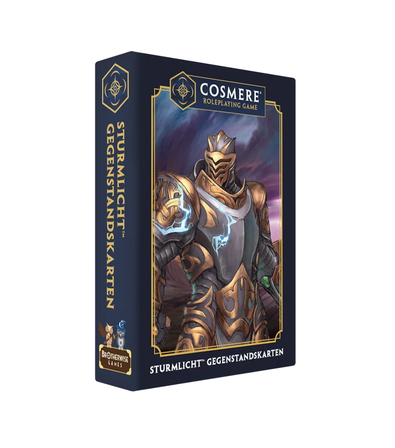 Cosmere RPG: Sturmlich Plot- & Gegenstandskarten-Decks - DE