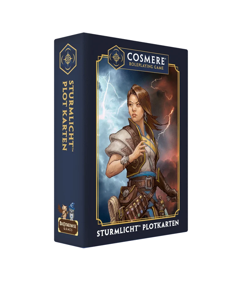 Cosmere RPG: Sturmlich Plot- & Gegenstandskarten-Decks - DE