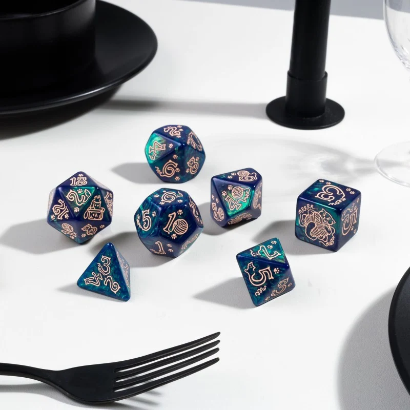 Jumbo Cats Dice Set (XXL-Größe)