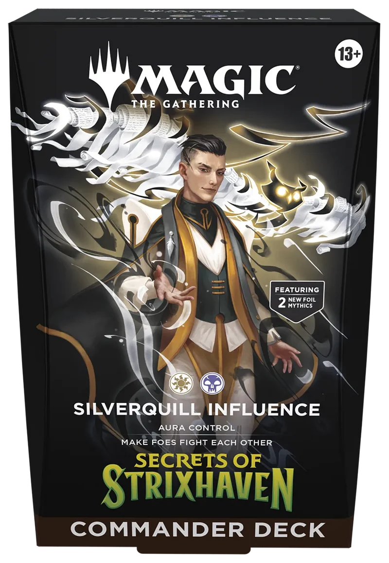 MTG - Secrets of Strixhaven - Commander Deck Display (5 Decks) - EN