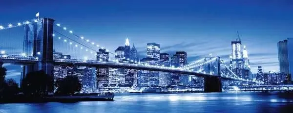 Leuchtendes New York Panorama Puzzle – Ravensburger Puzzles 1000 Teile