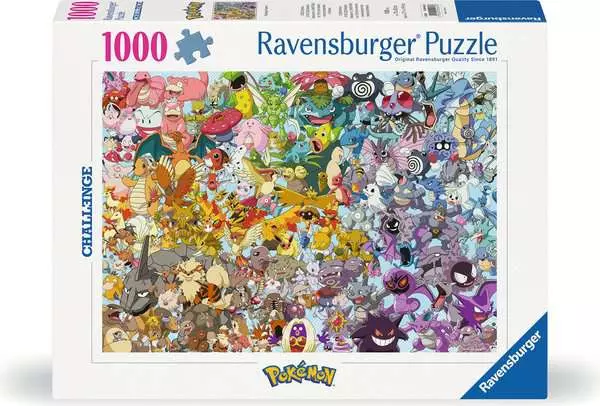 Challenge Puzzle Pokémon 1000 Teile – Ravensburger