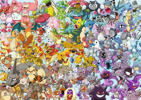 Challenge Puzzle Pokémon 1000 Teile – Ravensburger
