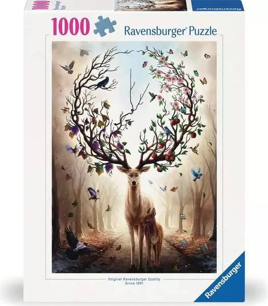 Puzzle Magischer Hirsch – Ravensburger Puzzles 1000 Teile