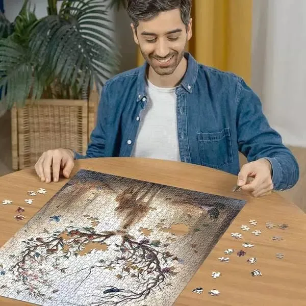Puzzle Magischer Hirsch – Ravensburger Puzzles 1000 Teile