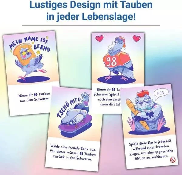 Oh my Pigeons! - Spiel ab 8 Jahren