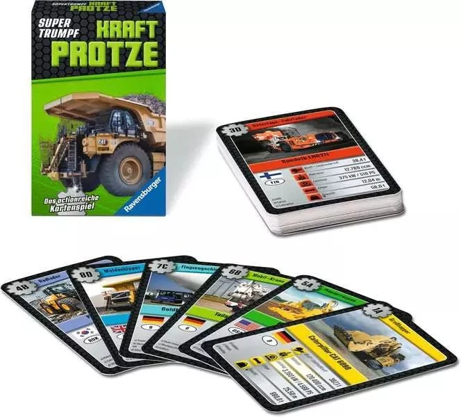 Supertrumpf Kraftprotze - Kartenspiel ab 7 Jahren