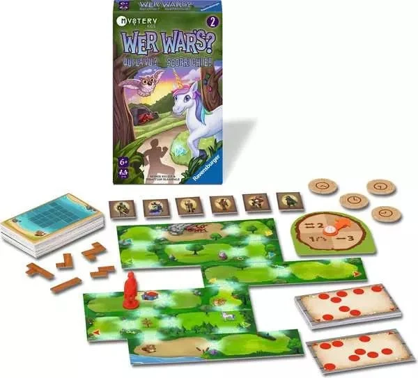Wer war's Mystery Kids 2 – Im Zauberwald Reisespiel