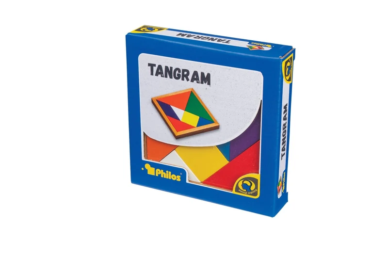 Tangram bunt aus Holz ab 6 Jahren – Philos