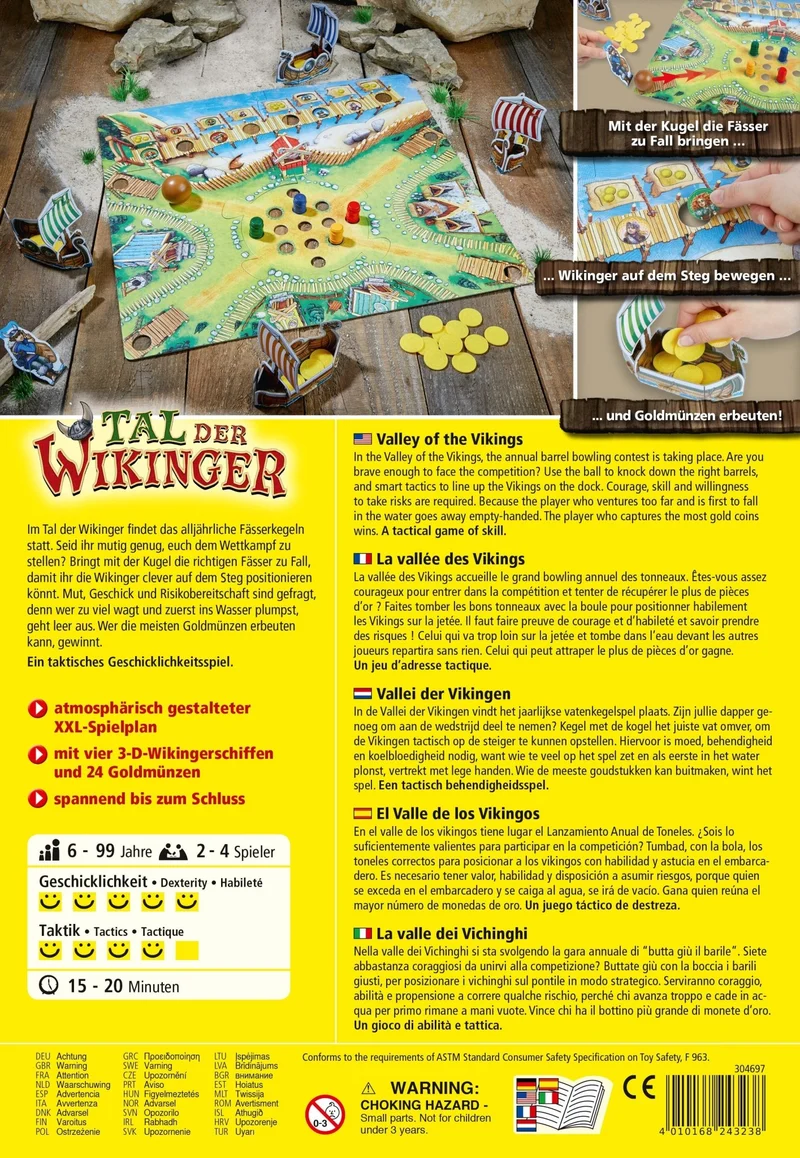 Tal der Wikinger – Kinderspiel des Jahres – Haba