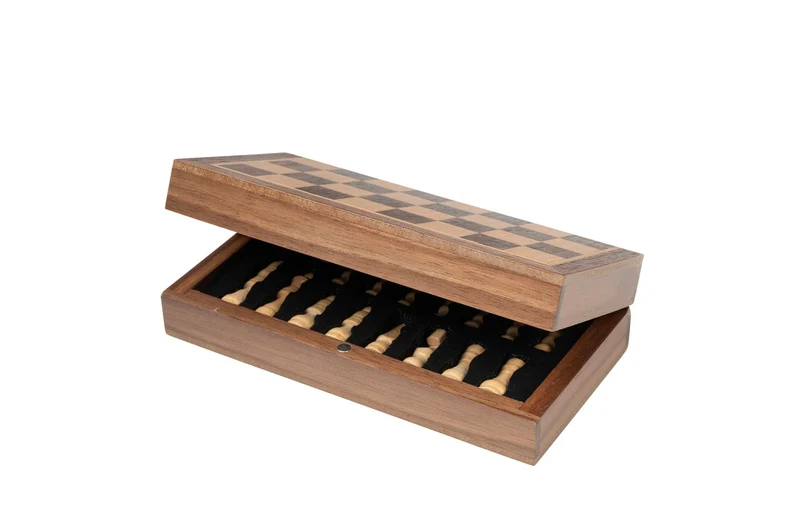 Schachkassette magnetisch, Reiseformat – Philos