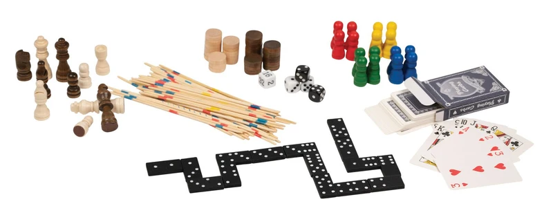 Holz Spielesammlung 10-in-1 FSC – Philos
