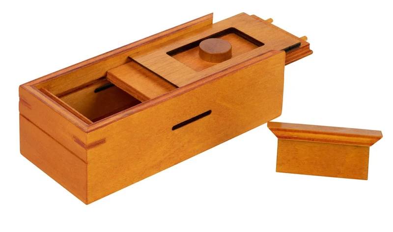 Secret Box Circle Holz-Knobelspiel – Philos