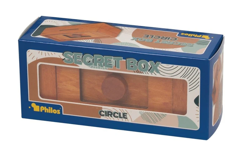 Secret Box Circle Holz-Knobelspiel – Philos