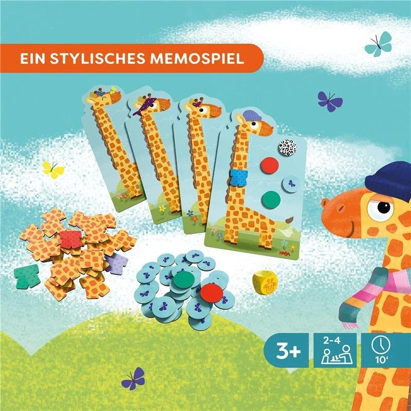 Lasse Giraffe – Memospiel ab 3 Jahren – HABA