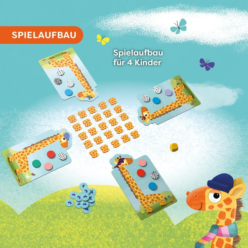 Lasse Giraffe – Memospiel ab 3 Jahren – HABA