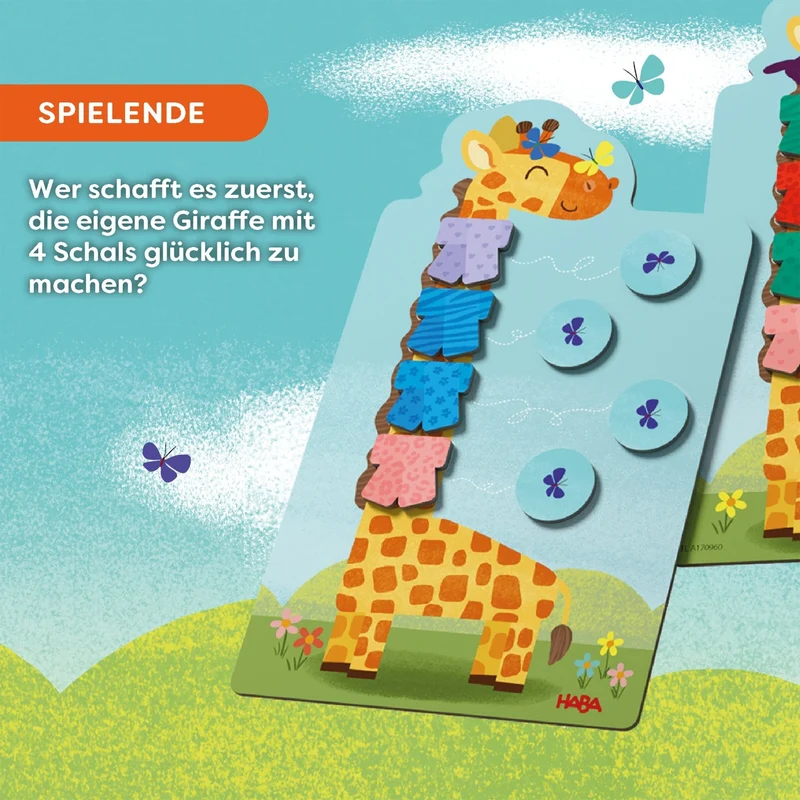 Lasse Giraffe – Memospiel ab 3 Jahren – HABA