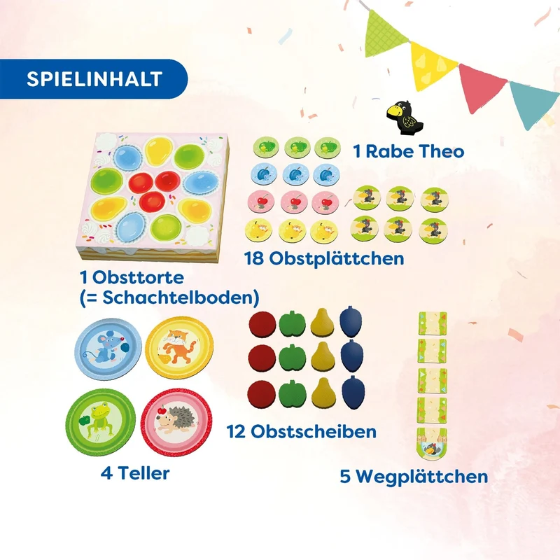 Theos Torte Bewegungsspiel ab 2 Jahren – HABA