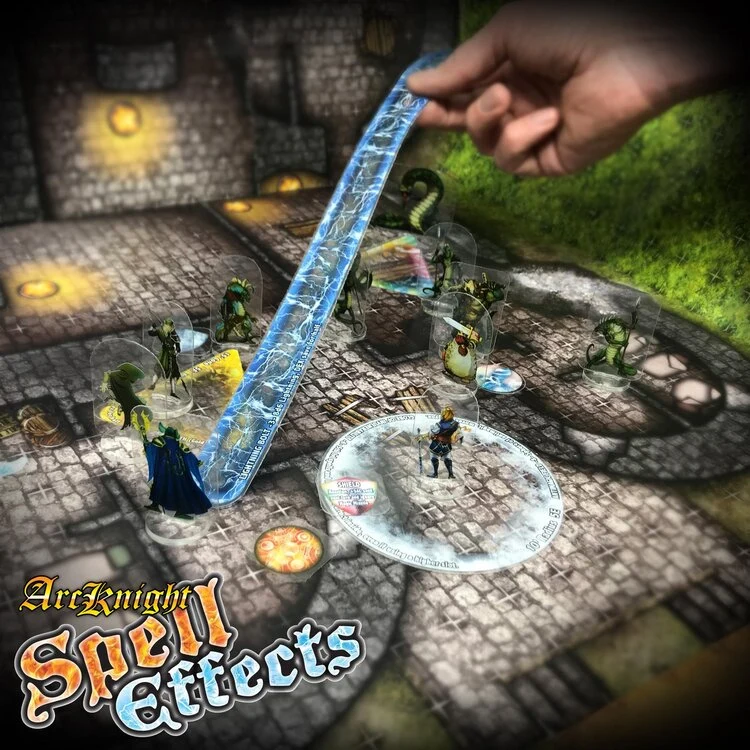 D&D 5E -Zaubereffekte (3-Seiten-Set)