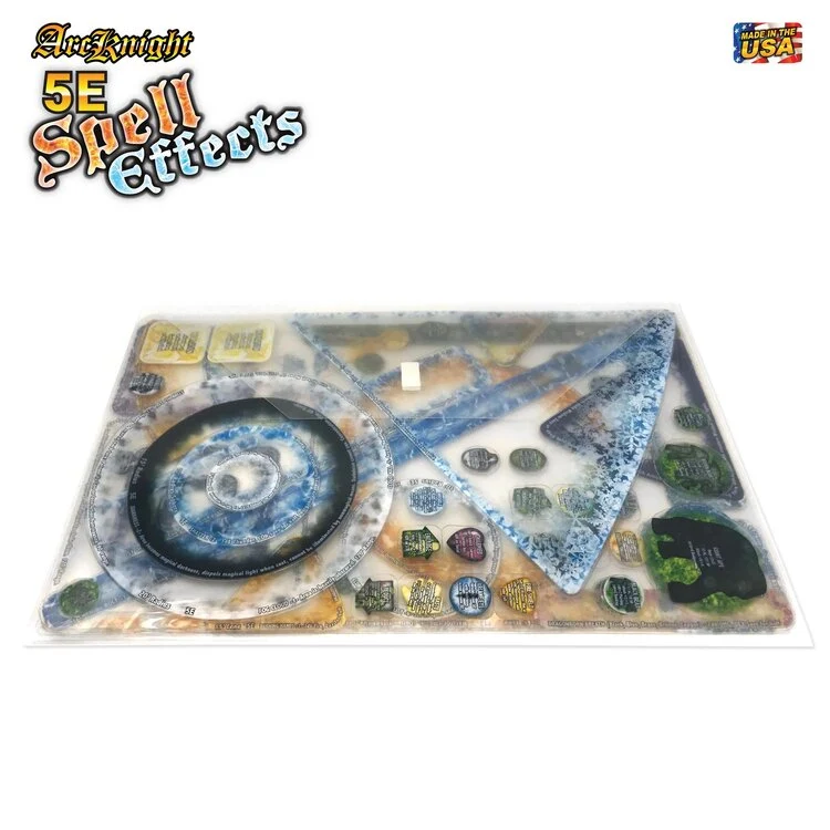 D&D 5E -Zaubereffekte (3-Seiten-Set)