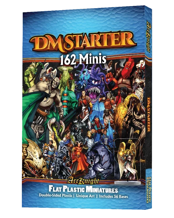 DM Starter Set - Flache Kunststoff-Miniaturen (162 Stück)