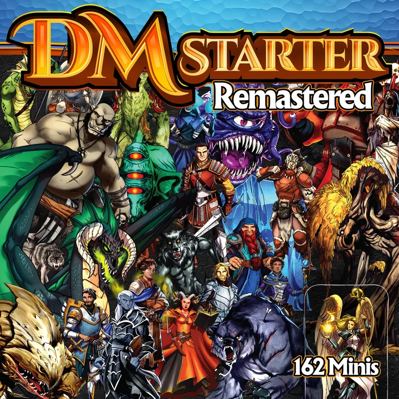 DM Starter Set - Flache Kunststoff-Miniaturen (162 Stück)