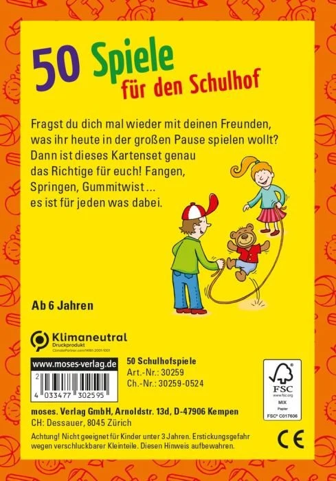 50 Spiele für den Schulhof