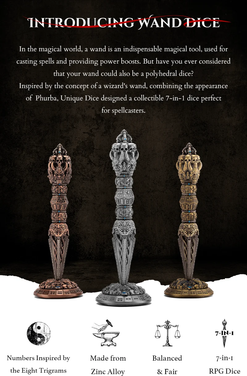 7-in-1 Wand Dice