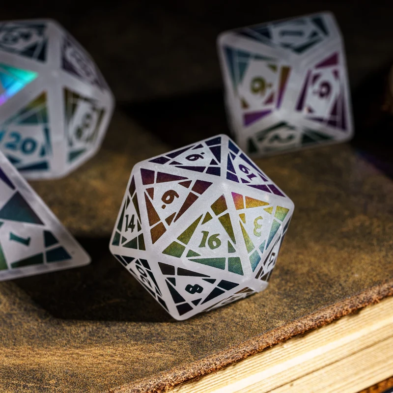 Chroma Shards Frosted Glass