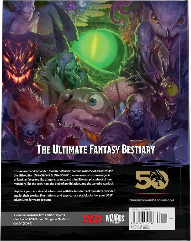 D&D Monster Manual 2024 - ENG
