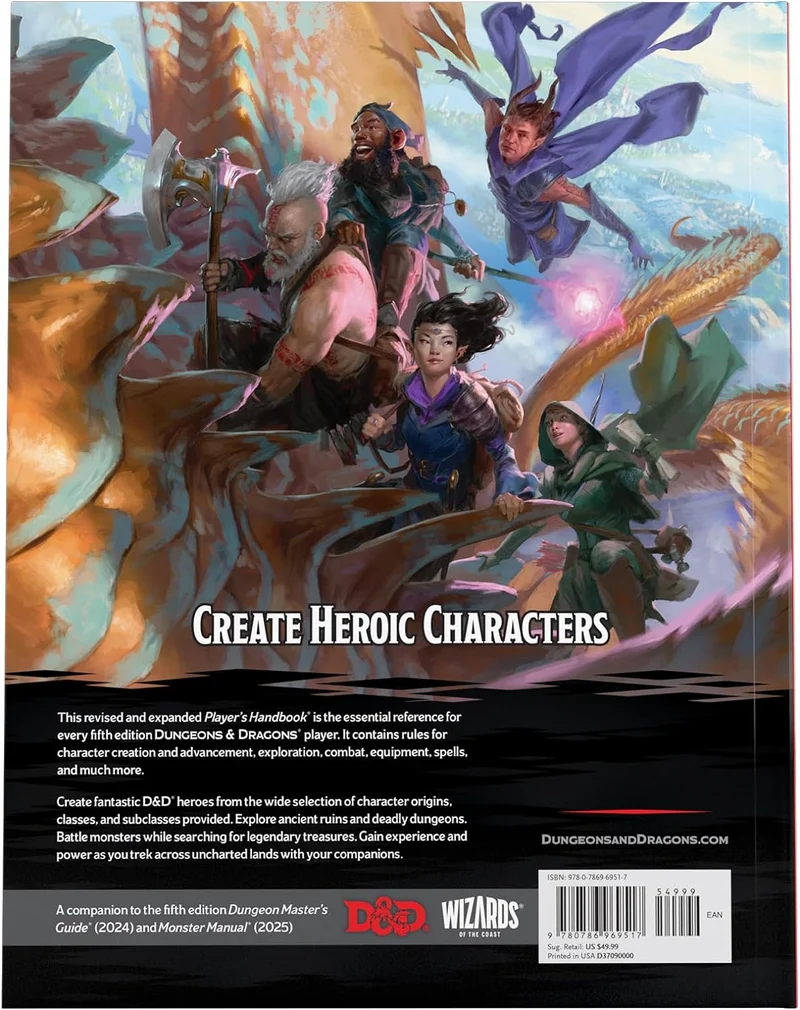 D&D Player's Handbook 2024 - ENG