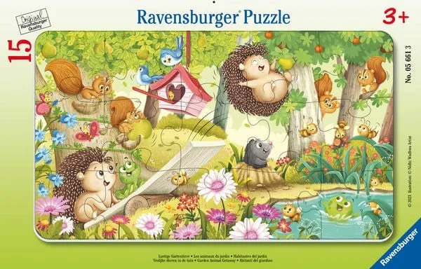 Ravensburger Puzzle - Lustige Gartentiere