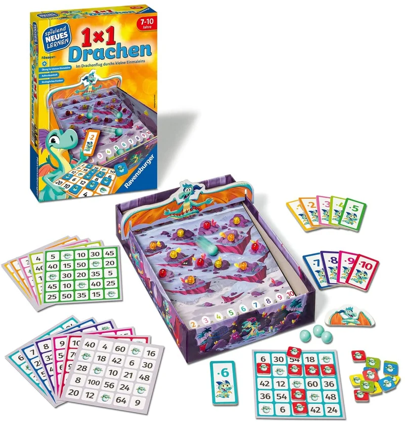 1x1 Drachen Lernspiel ab 7 Jahren – Ravensburger