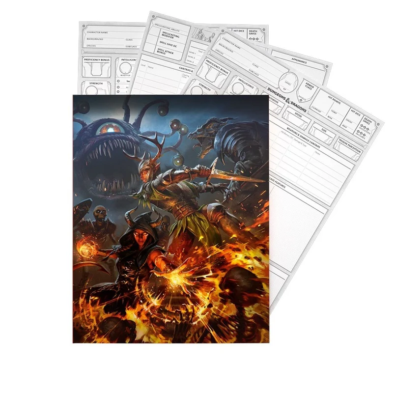 D&D Character Sheets 2024 - ENG