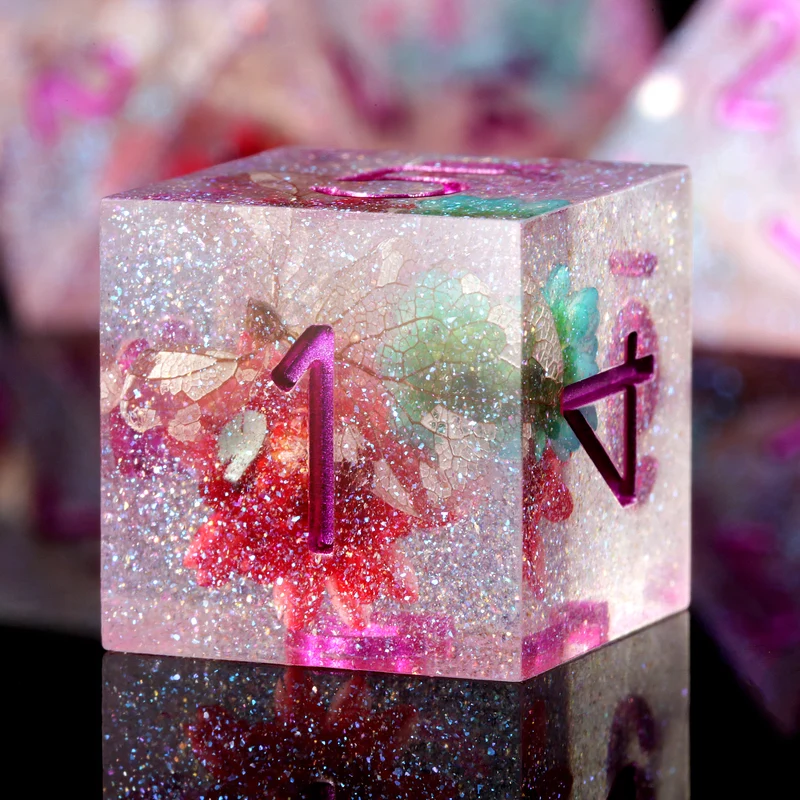 Eternal Spring Red & Blue Glitter