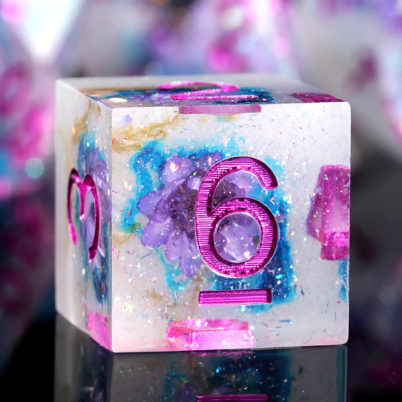 Eternal Spring Purple & Blue Glitter