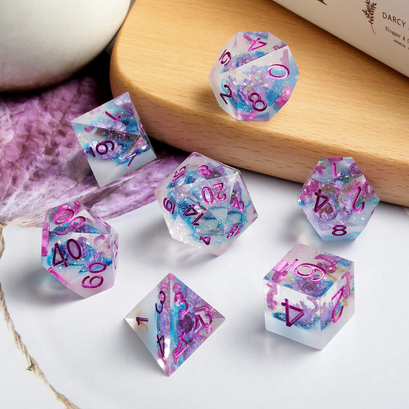 Eternal Spring Purple & Blue Glitter